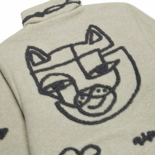 Ripndip Online | Blonded Reversible Jacket (Sand / Charcoal)
