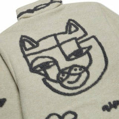 Ripndip Online | Blonded Reversible Jacket (Sand / Charcoal)