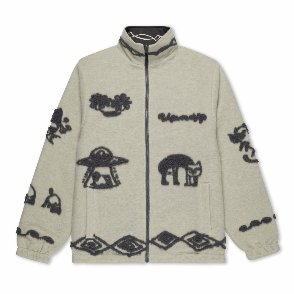 Ripndip Online | Blonded Reversible Jacket (Sand / Charcoal)