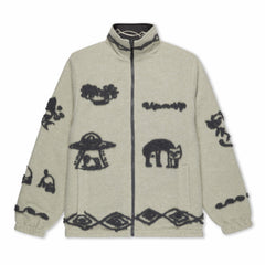 Ripndip Online | Blonded Reversible Jacket (Sand / Charcoal)
