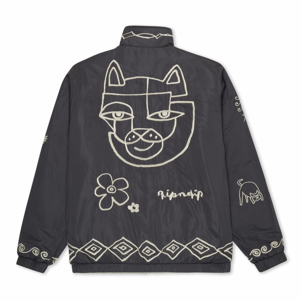 Ripndip Online | Blonded Reversible Jacket (Sand / Charcoal)