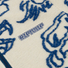 Ripndip Discount | Haku Reversible Jacket (Off White/Navy)