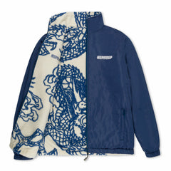 Ripndip Discount | Haku Reversible Jacket (Off White/Navy)