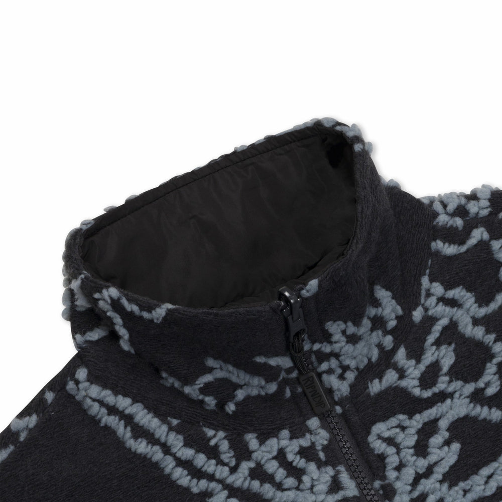 Ripndip Outlets | Haku Reversible Jacket (Black / Charcoal)