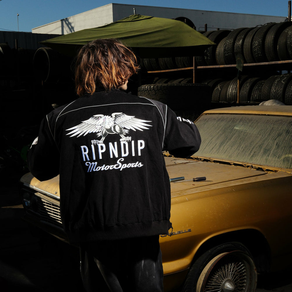Ripndip Sale | RND Motorsports Jacket (Black)