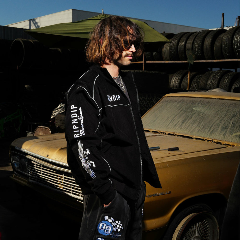 Ripndip Sale | RND Motorsports Jacket (Black)