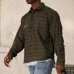 Ripndip For Sale | Where The Flowers Bloom Flannel Jacket (Olive)