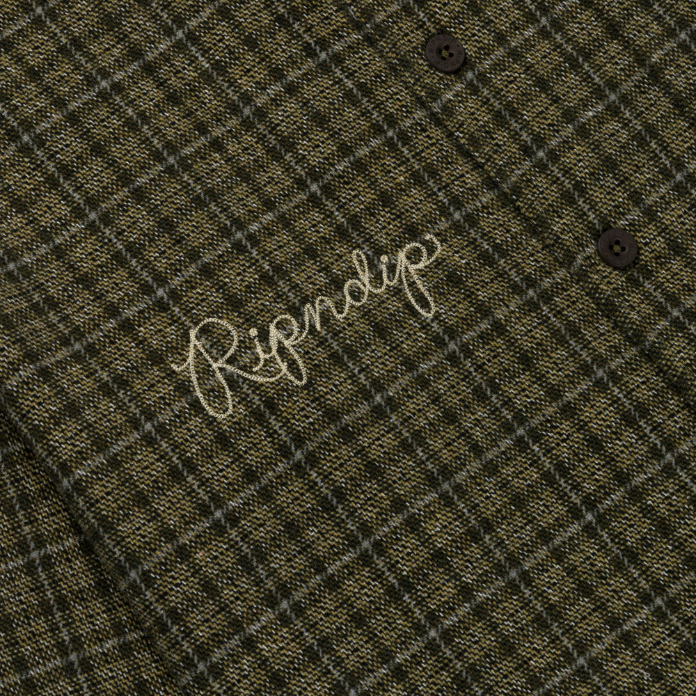 Ripndip For Sale | Where The Flowers Bloom Flannel Jacket (Olive)