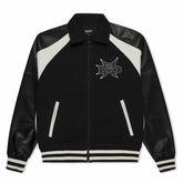 Ripndip Online | Luther Leather Jacket (Black / Sand)