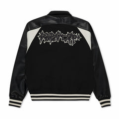 Ripndip Online | Luther Leather Jacket (Black / Sand)