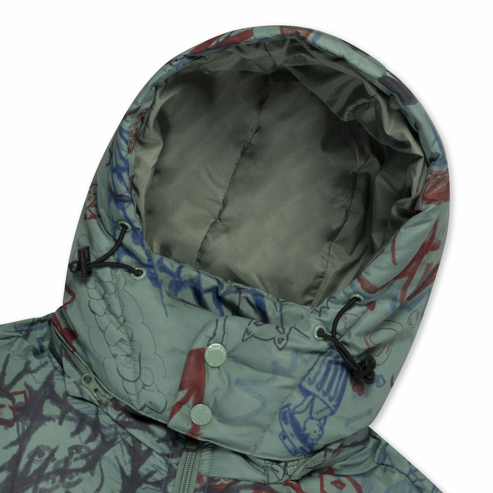 Ripndip Discount | Marker Puffer Jacket (Olive)