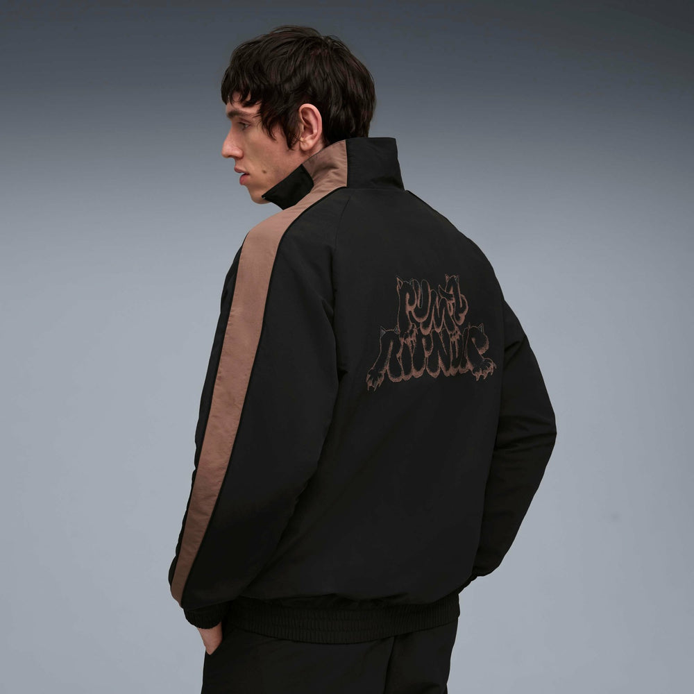 Ripndip Sale | PUMA X RIPNDIP T7 Oversized Track Jacket (Puma Black)