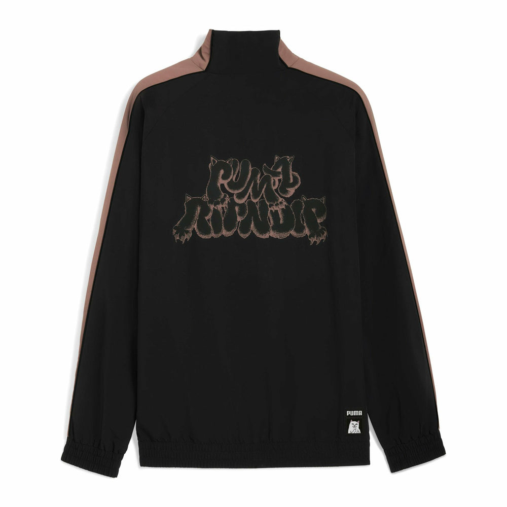 Ripndip Sale | PUMA X RIPNDIP T7 Oversized Track Jacket (Puma Black)