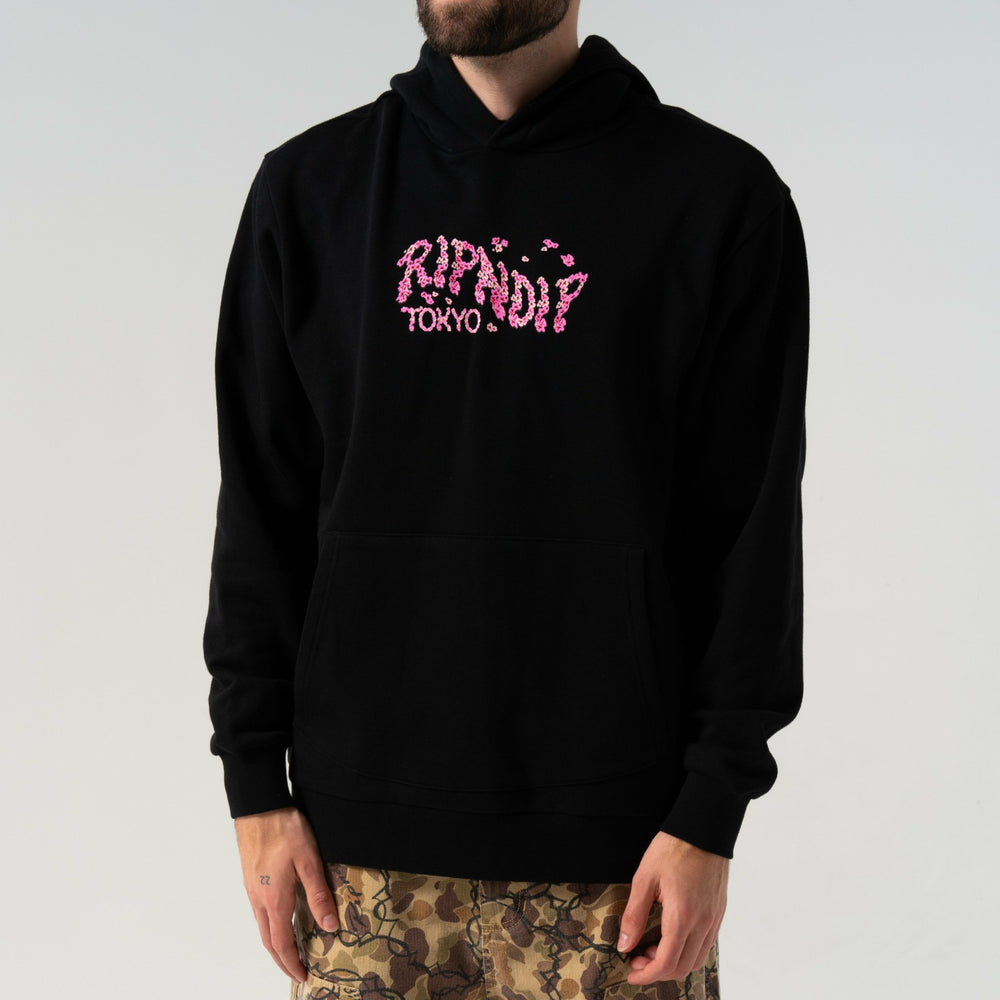 Ripndip Outlets | Cherry Blossom Hoodie (Black)