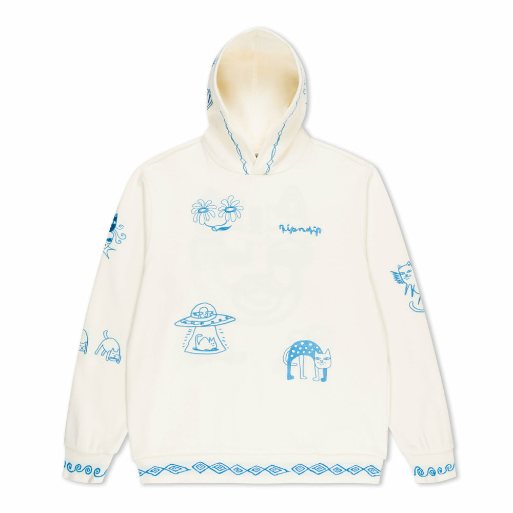 Ripndip Sale | Blonded Hoodie (Off White)