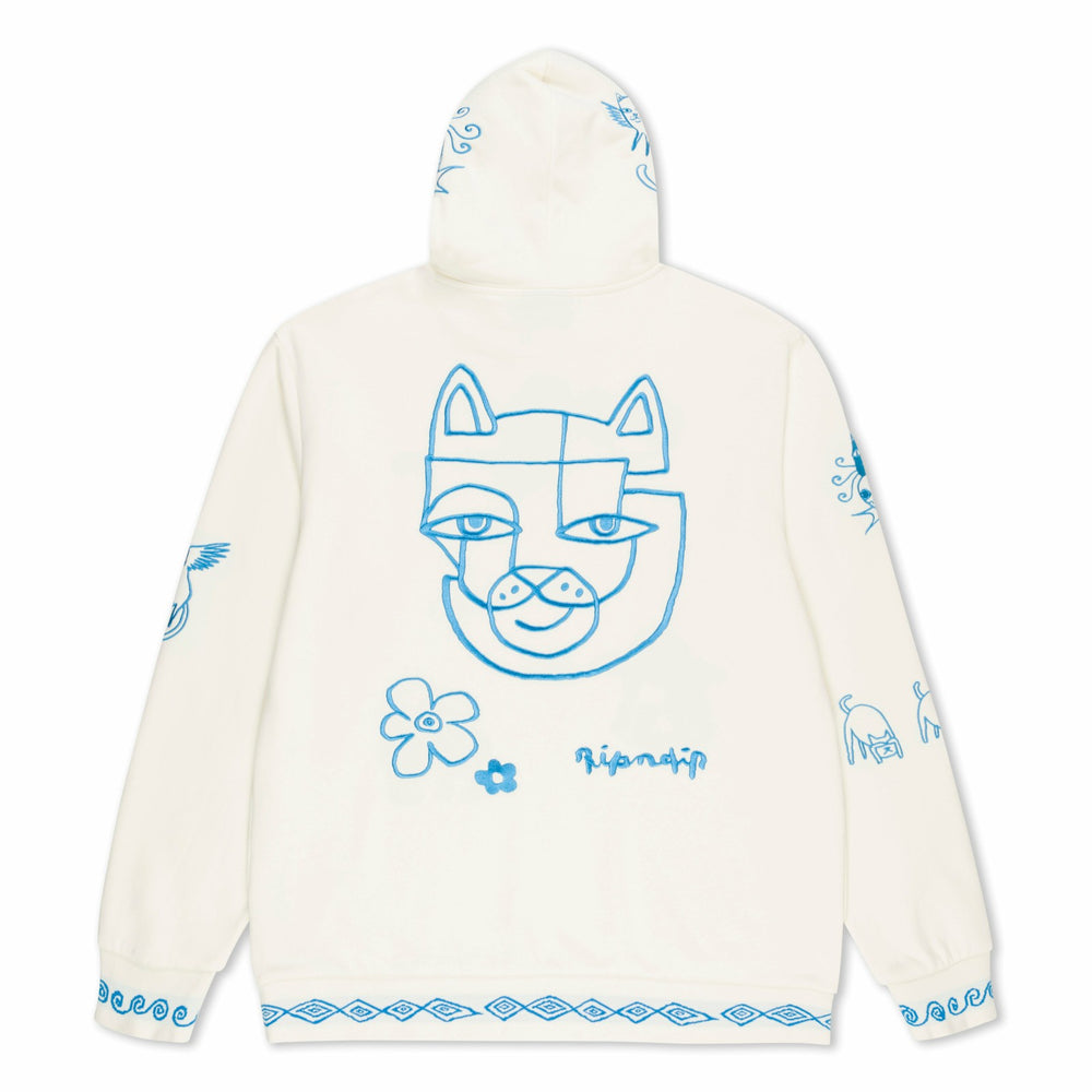 Ripndip Sale | Blonded Hoodie (Off White)
