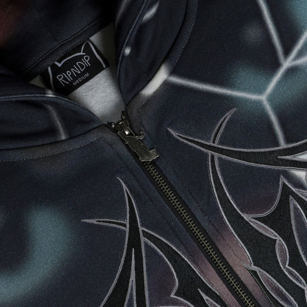 Ripndip Online Shop | Redemption Zip Up Hoodie (Black Multi)
