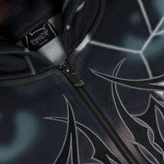 Ripndip Online Shop | Redemption Zip Up Hoodie (Black Multi)