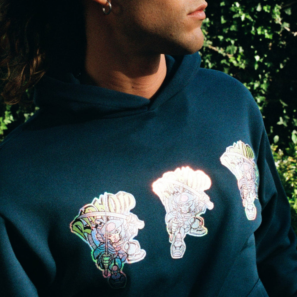 Ripndip Online Shop | Robo Samurai Hoodie (Navy)