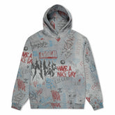 Ripndip Outlets | Marker Hoodie (Sage Grey Vintage Wash)