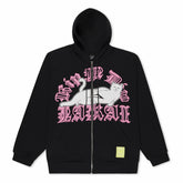 Ripndip New | Lakai + Ripndip Zip Up Hoodie (Black)