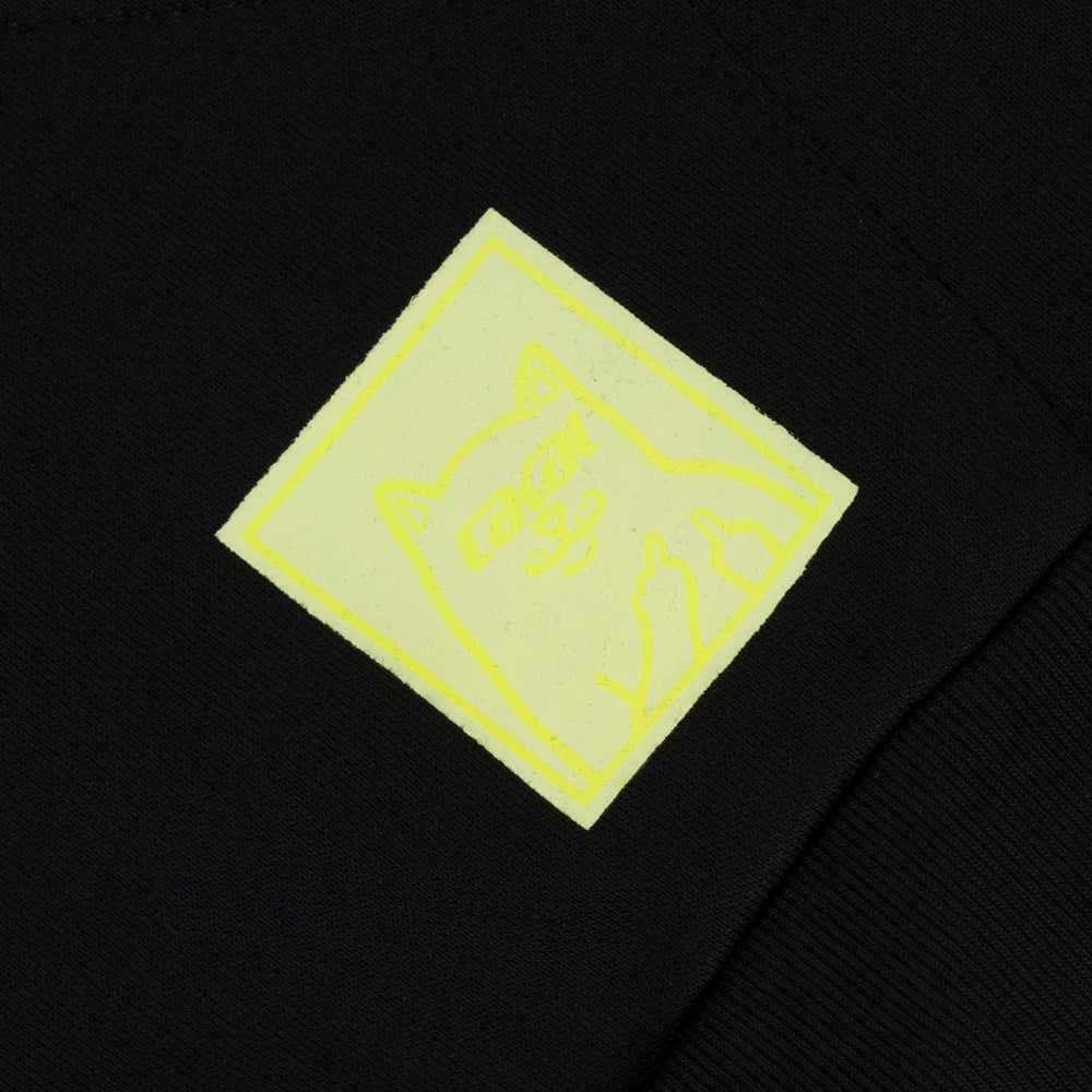 Ripndip New | Lakai + Ripndip Zip Up Hoodie (Black)