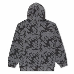 Ripndip For Sale | Lakai + Ripndip Flame Zip Up Hoodie (Gray)