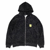Ripndip Online | Lakai X Ripndip Flame Zip Up Hoodie (Dark Gray)