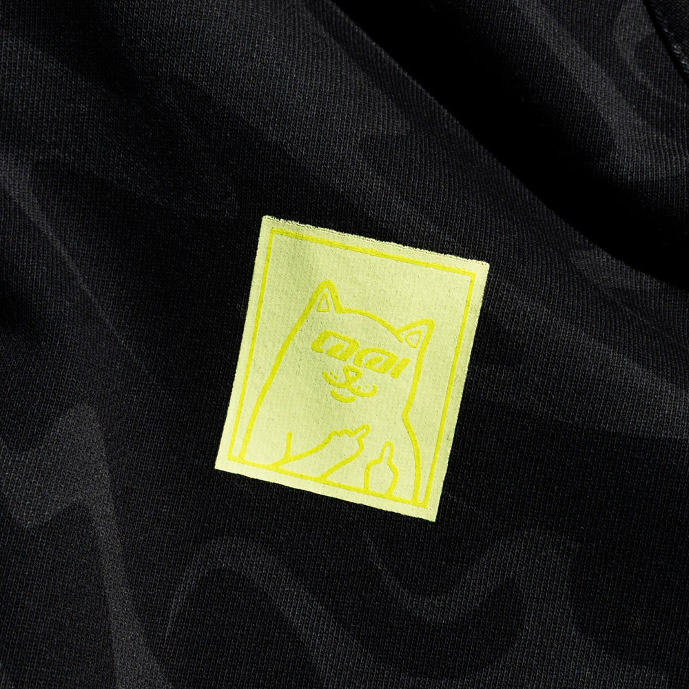 Ripndip Online | Lakai X Ripndip Flame Zip Up Hoodie (Dark Gray)