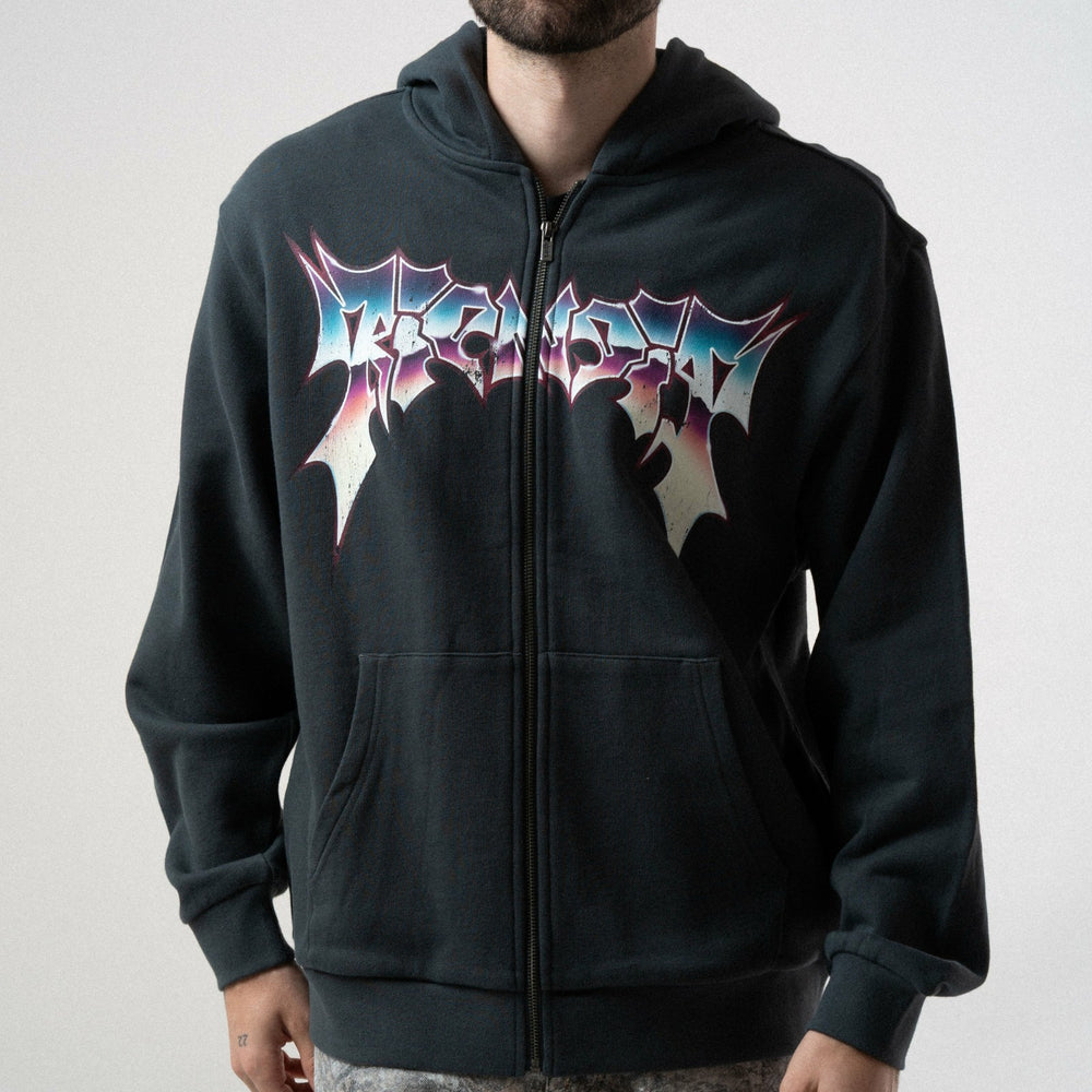Ripndip Discount | Noid Zip Hoodie (Dark Charcoal)
