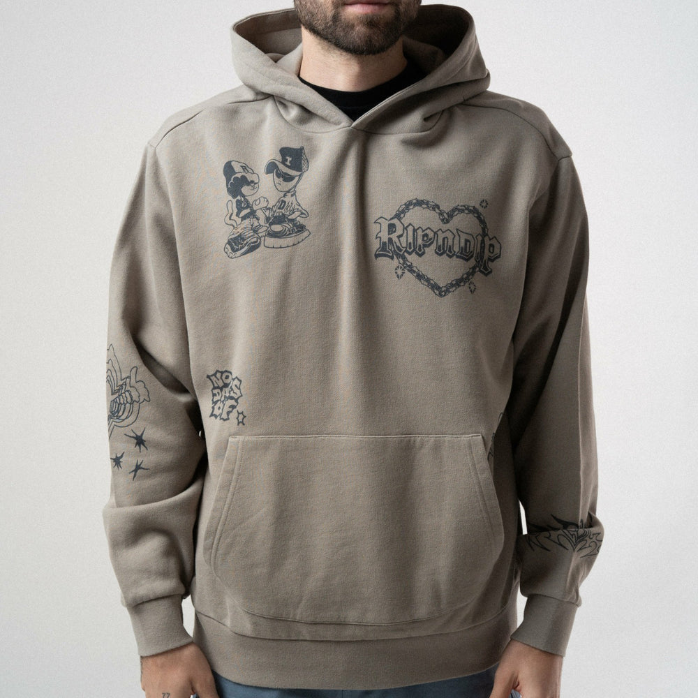 Ripndip Sale | Westside Hoodie (Dark Sand)