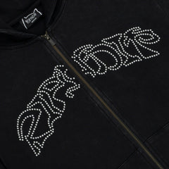 Ripndip Online | Pretty Flacko Zip Hoodie (Black Vintage Wash)
