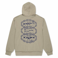 Ripndip Discount | Linked Up Reverse Stitched Hoodie (Khaki)