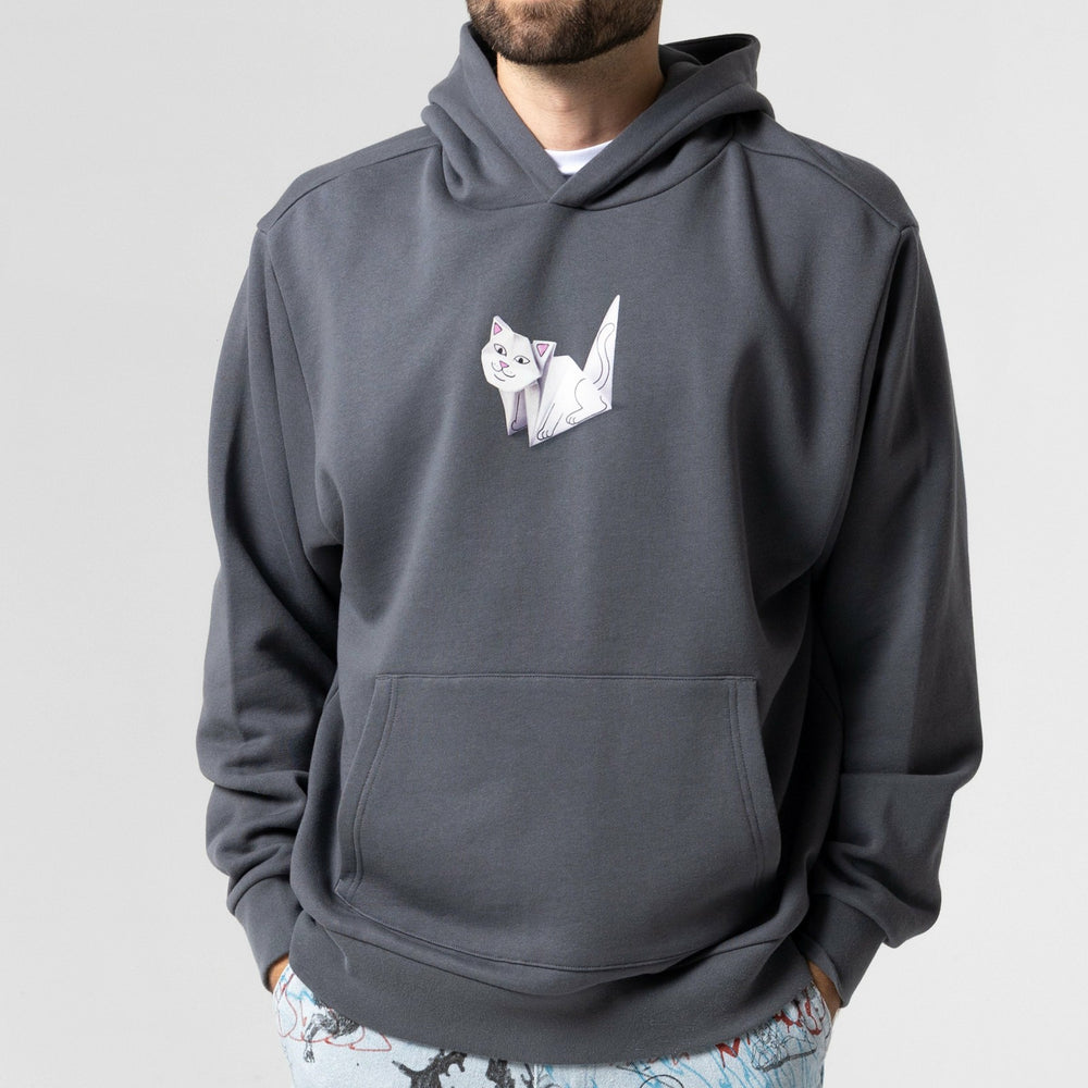 Ripndip Outlets | Origami Hoodie (Charcoal)