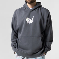 Ripndip Outlets | Origami Hoodie (Charcoal)