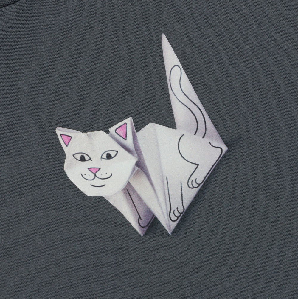 Ripndip Outlets | Origami Hoodie (Charcoal)