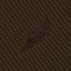 Ripndip New | Castanza Waffle Knit Zip Up Hoodie (Brown)