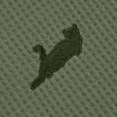 Ripndip For Sale | Castanza Waffle Knit Zip Up Hoodie (Olive)