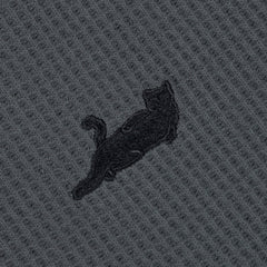 Ripndip Online | Castanza Waffle Knit Zip Up Hoodie (Charcoal)