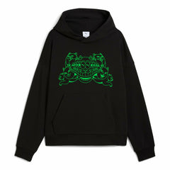 Ripndip Outlets | PUMA X RIPNDIP Boxy Graphic Hoodie (Puma Black)