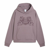 Ripndip Sale | PUMA X RIPNDIP Boxy Graphic Hoodie (Plum Jam)