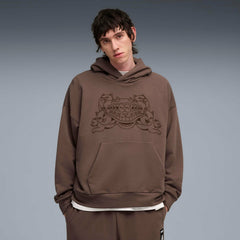 Ripndip Online Shop | PUMA X RIPNDIP Boxy Graphic Hoodie (Flat Bronze)