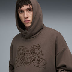 Ripndip Online Shop | PUMA X RIPNDIP Boxy Graphic Hoodie (Flat Bronze)