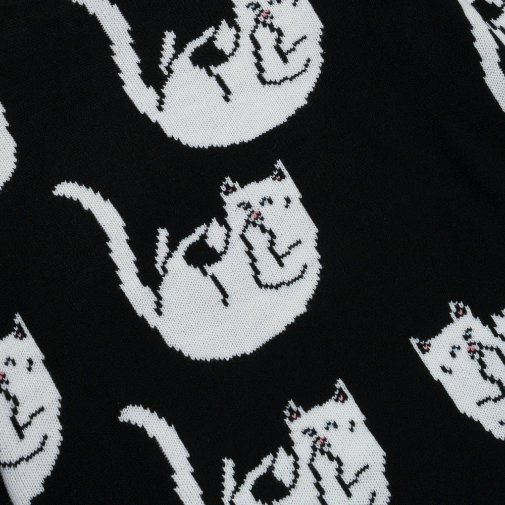 Ripndip Sale | Falling For Nermal Knit Sweater (Black)
