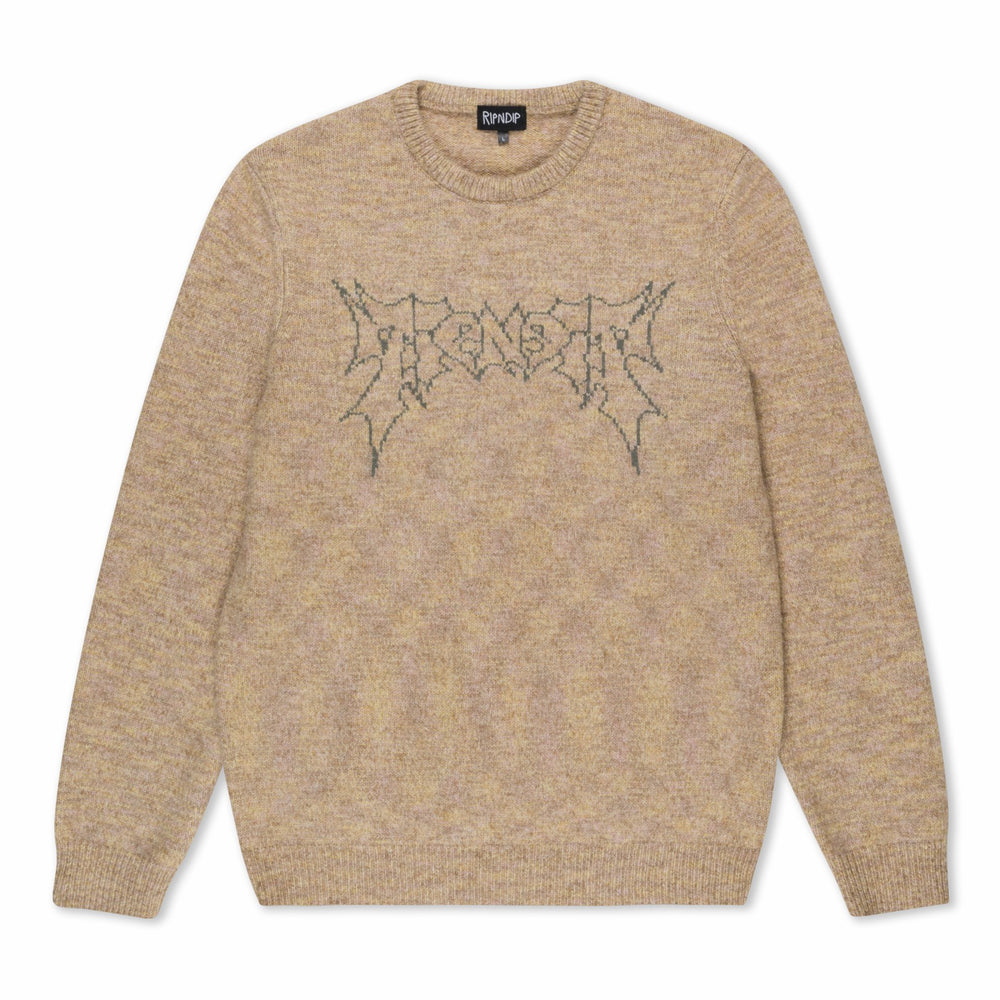 Ripndip New | Noid Knit Sweater (Sand)