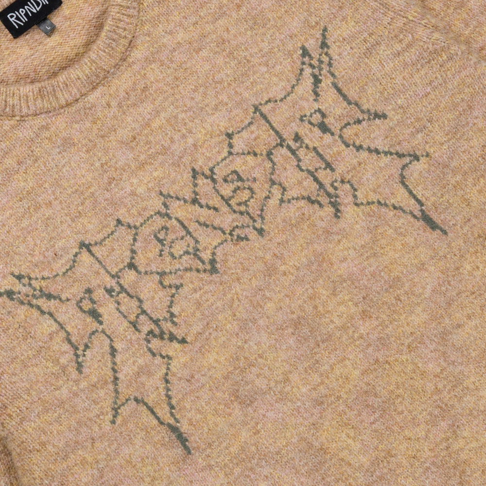 Ripndip New | Noid Knit Sweater (Sand)
