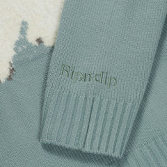 Ripndip For Sale | Pet Me Im Cute Knit Sweater (Heather Sage Grey)