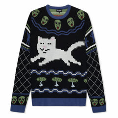 Ripndip Discount | Out Of This World Knit Sweater (Black)