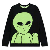 Ripndip Online Shop | Lord Alien Flippy Knitty Sweater (Black)