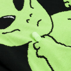Ripndip Online Shop | Lord Alien Flippy Knitty Sweater (Black)